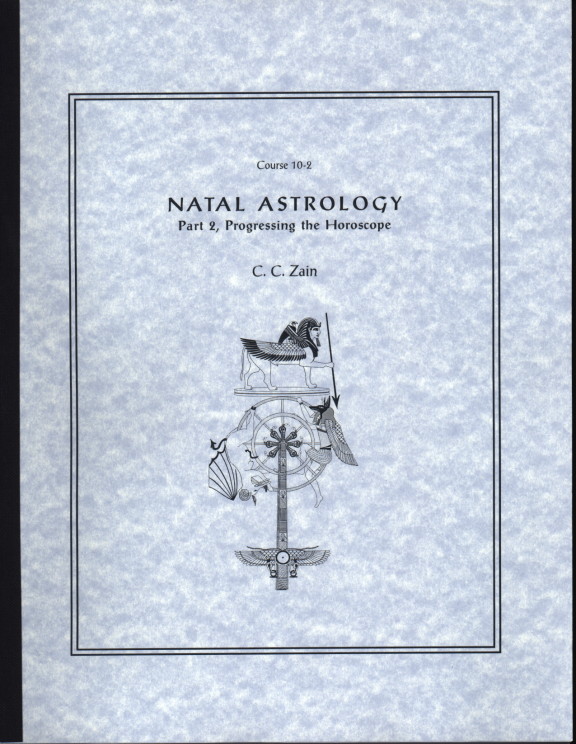 Natal Astrology: Part 2 - Progressing the Horoscope